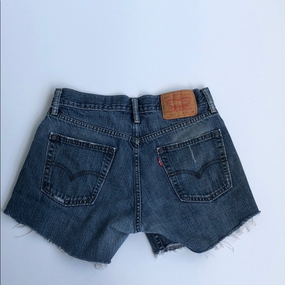 Levi's Pants - Levi’s 514 high rise denim cutoff booty shorts